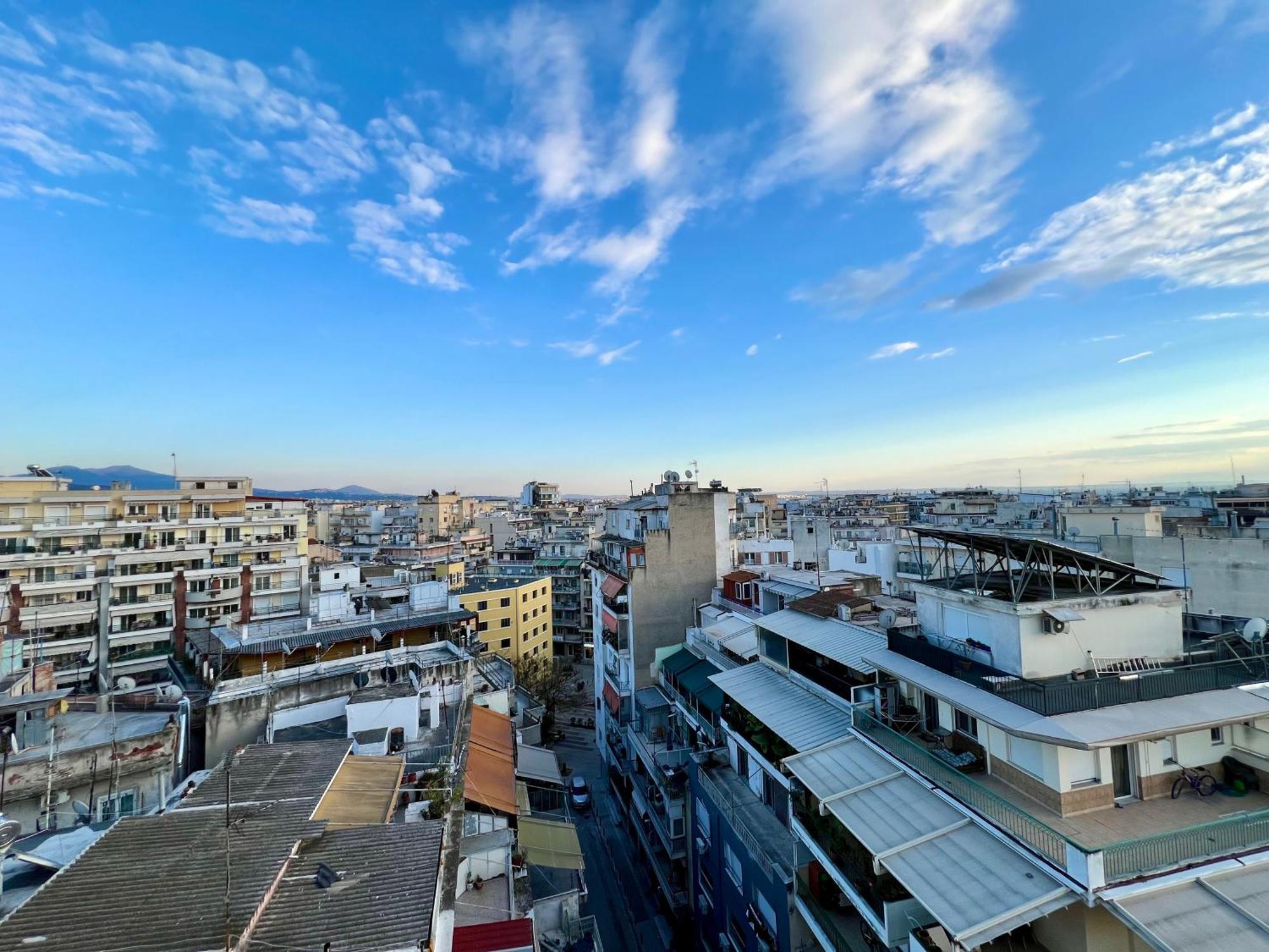 180° Rooftop View Thessaloníki Eksteriør bilde